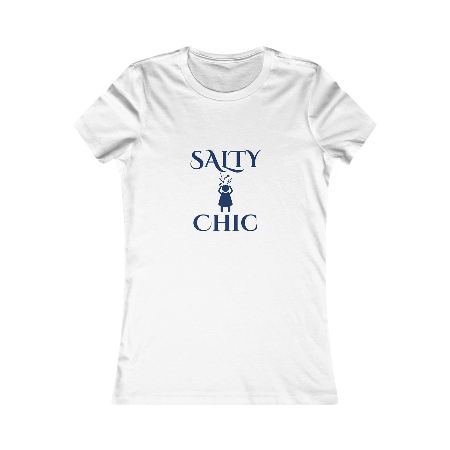 Salty Chic Screaming Women's Favorite Tee