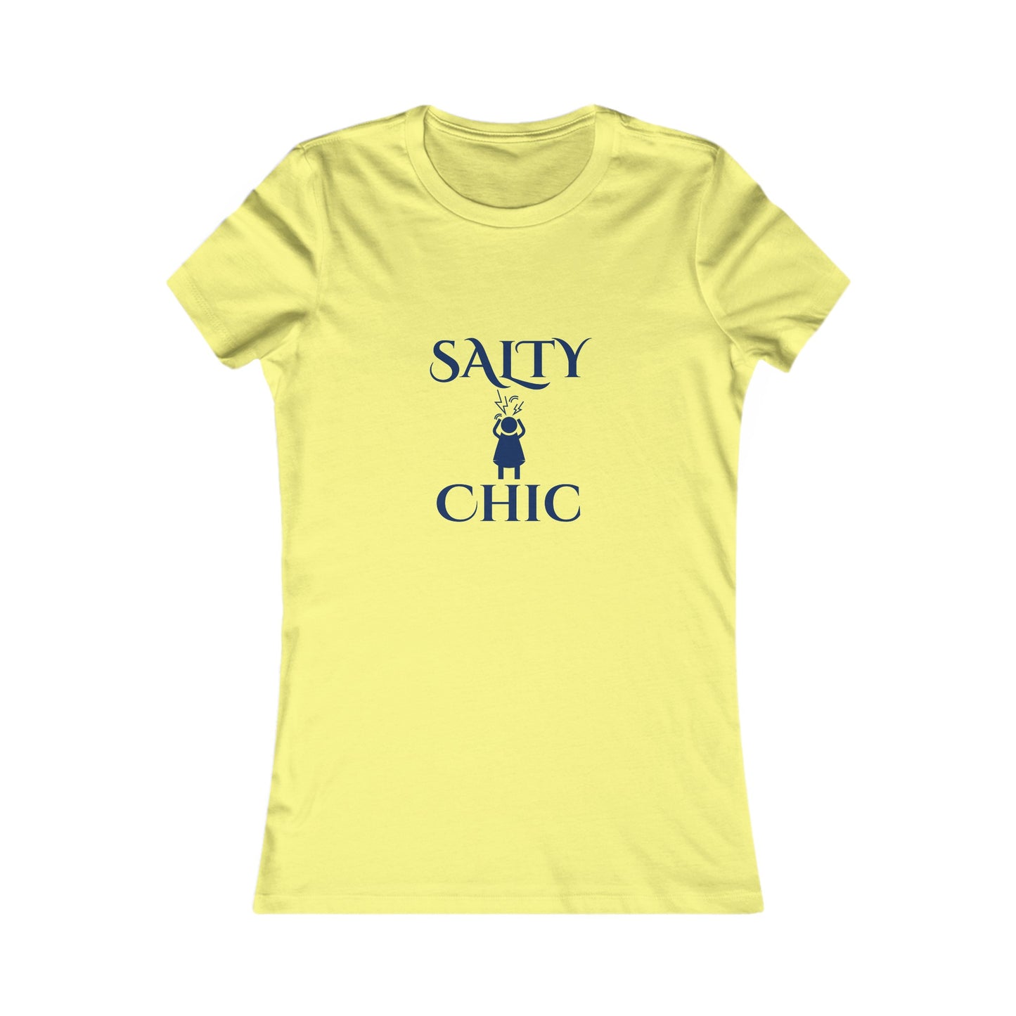 Salty Chic Screaming Women's Favorite Tee