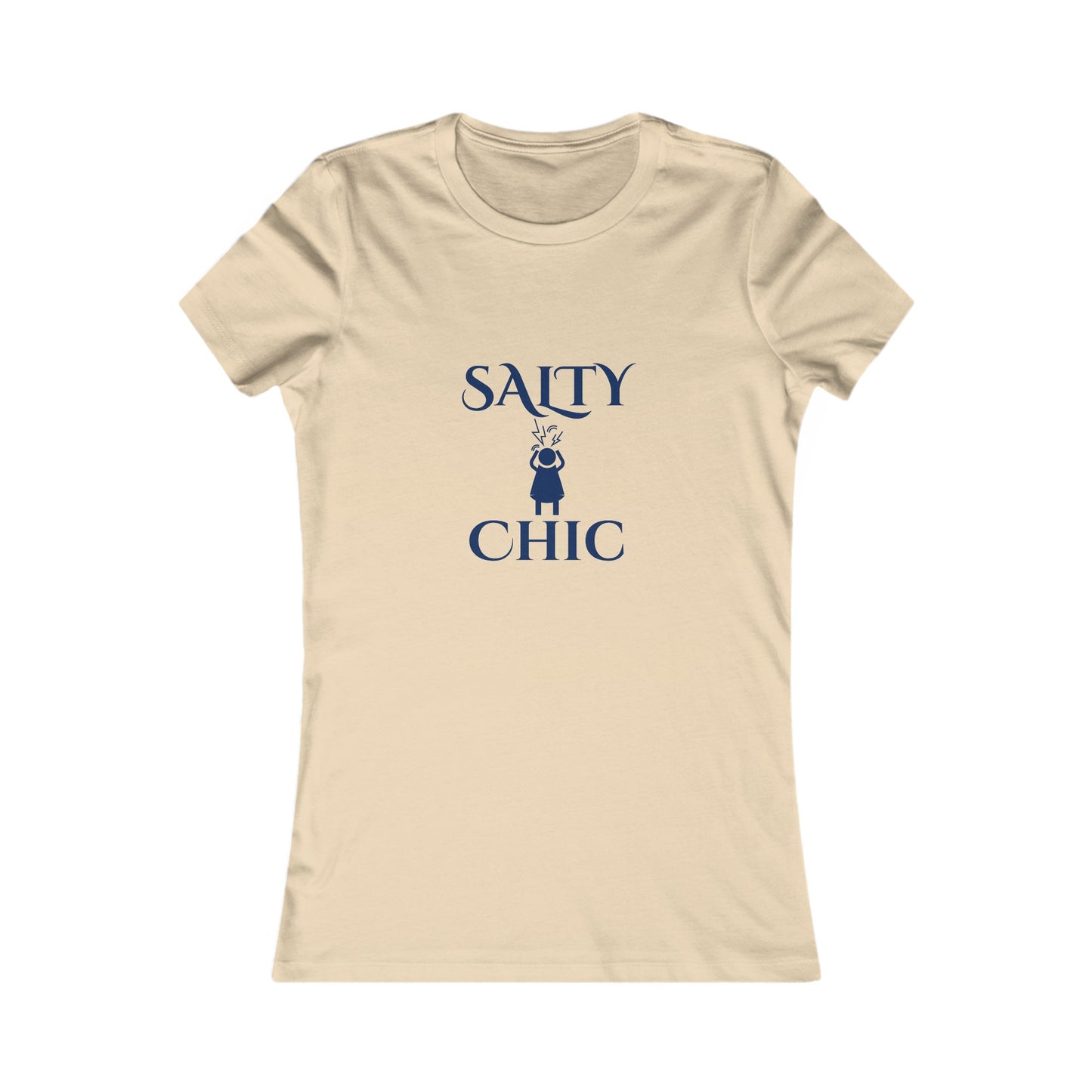 Salty Chic Screaming Women's Favorite Tee