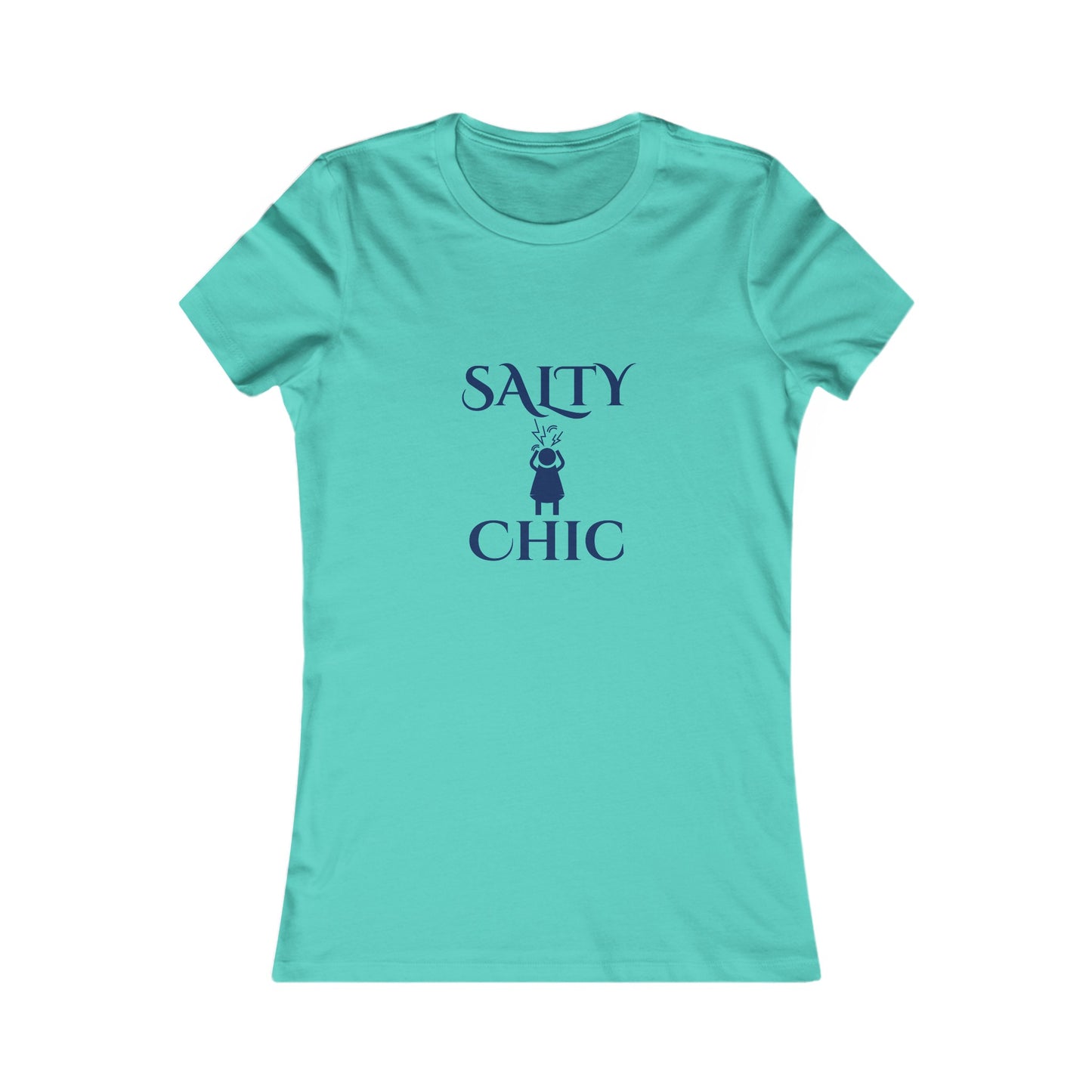 Salty Chic Screaming Women's Favorite Tee